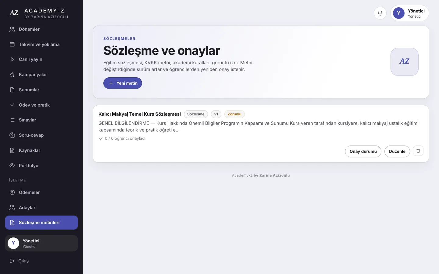 Sözleşmeler