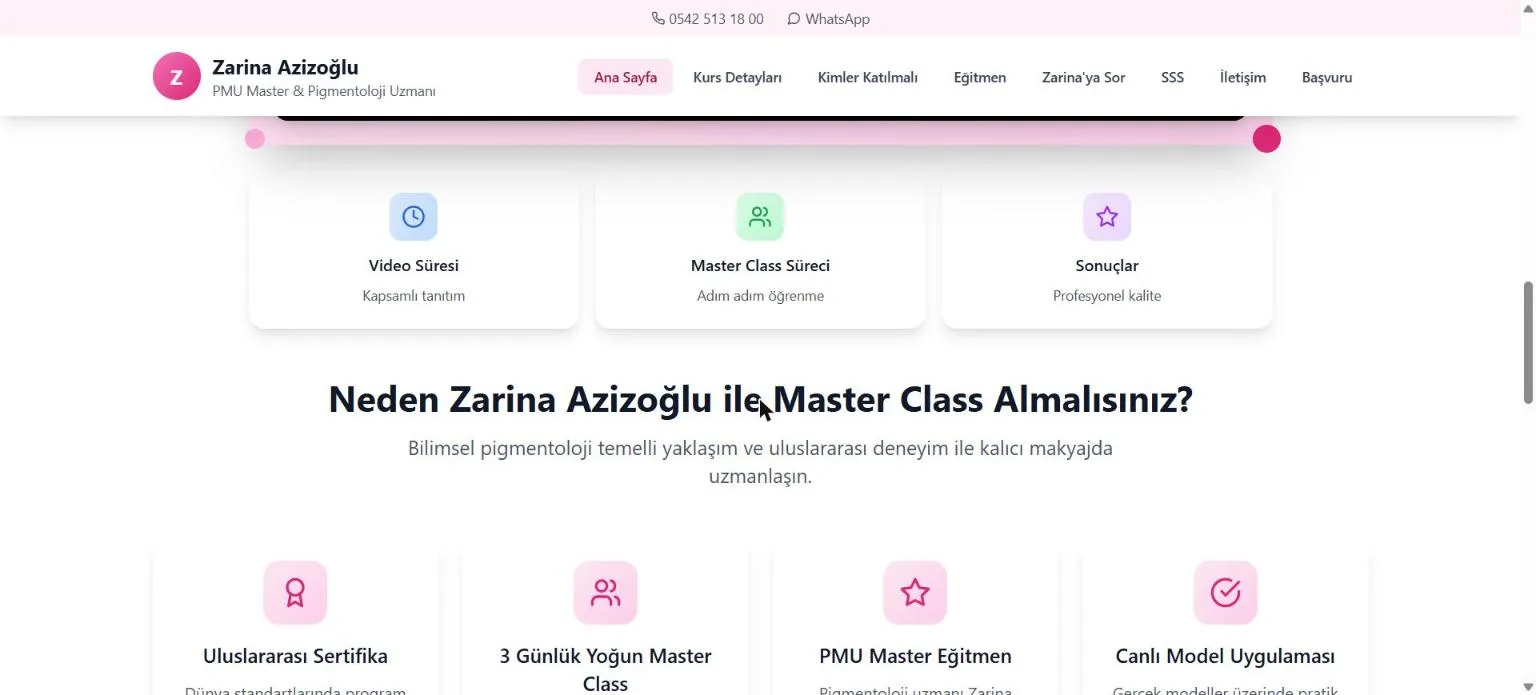 Eğitim bölümü